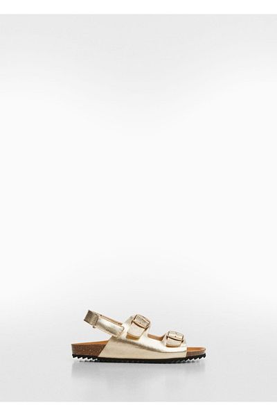 MANGO Kids Sandalen mit metallischer Schnalle