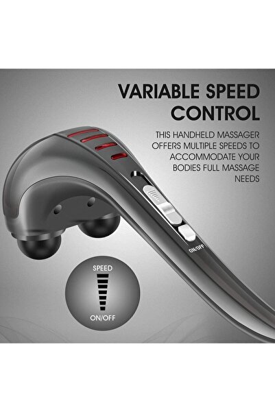 Eragon ERG-721 Percussion Çift Başlıklı Darbeli Derin Etki Vücut Masaj Aleti