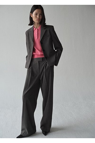 MANGO Woman Polo yaka kazak