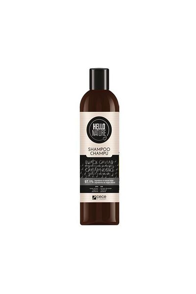 HELLO NATURE Black Caviar Shampoo 300 ml