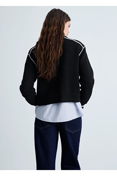 MANGO Woman Triko bomber ceket