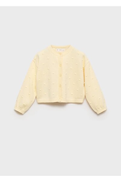 MANGO Baby Cardigan tricotat brodat