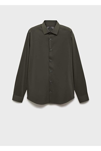 MANGO Man Comfort stretch ütü gerektirmeyen gömlek