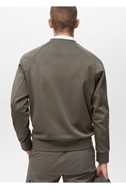MANGO Man Regular kesim ısı düzenleyici sweatshirt