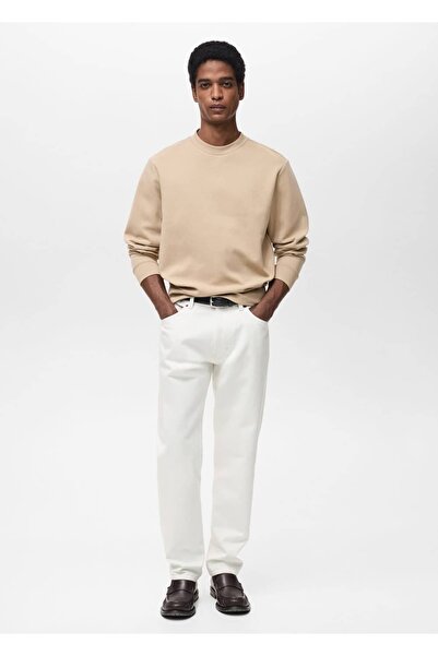 MANGO Man Regular kesim pamuklu sweatshirt