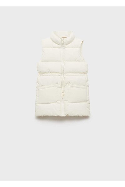 MANGO Kids Long quilted vest