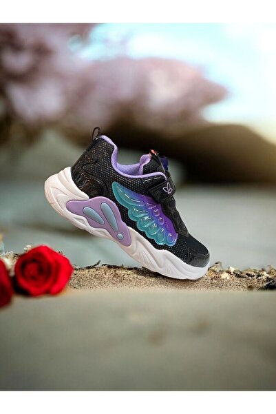 pepino Children's Eva Sole Lace-Up Wing Figure Orthopedic Top Line Comfortable Daily Walking Running Shoes