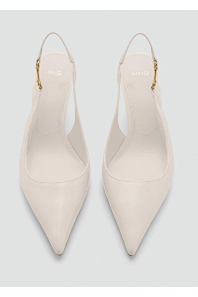 MANGO Woman Bağ detaylı topuklu ayakkabı