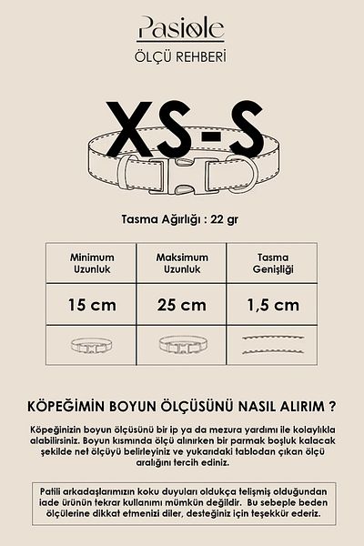 pasiole Dog Collar, Small Breed Dog and Cat Collar, Dog Collar