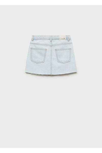 MANGO Kids Denim mini etek