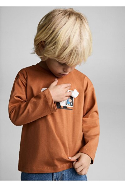 MANGO Baby Tricou ilustrat