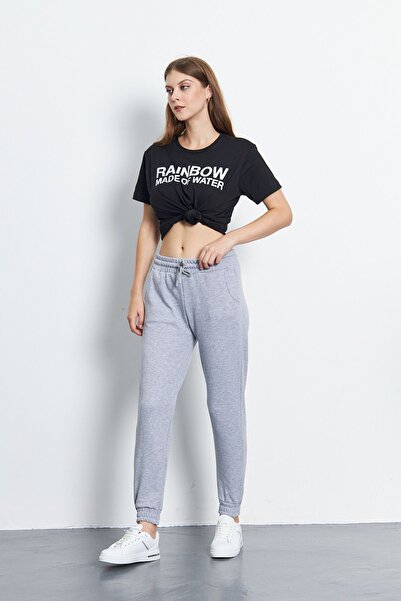 My Peak Şardonsuz Üç İplik Eşorfman Altı