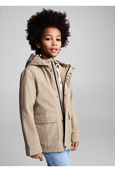 MANGO Kids Parka cu glugă