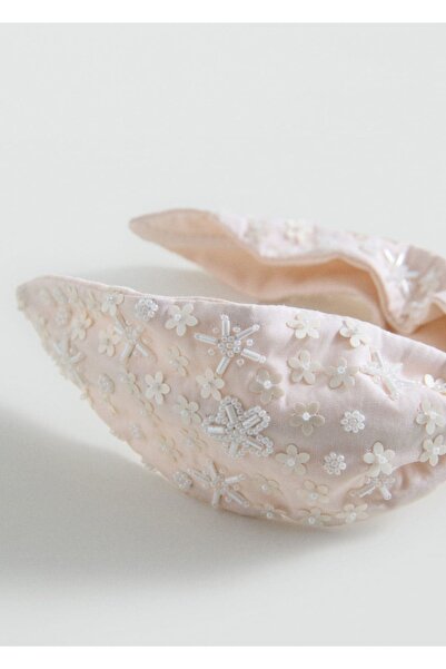 MANGO Kids Κορδέλα μαλλιών με κρυστάλλινες πέτρες