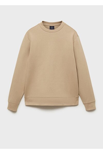 MANGO Man Regular kesim pamuklu sweatshirt