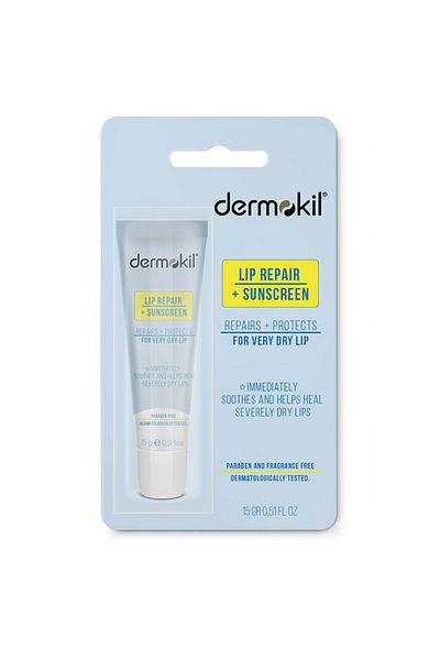 Dermokil Repair & Sunscreen Lip Balm 15 Ml