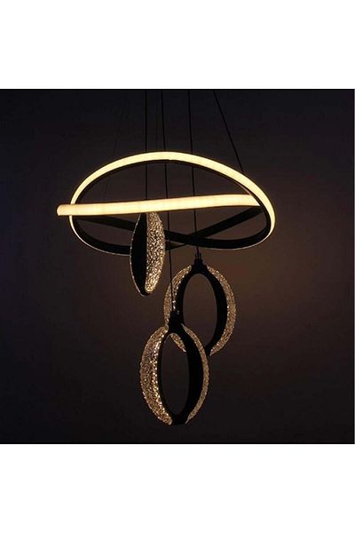Btm Modern spiral pendant chandelier