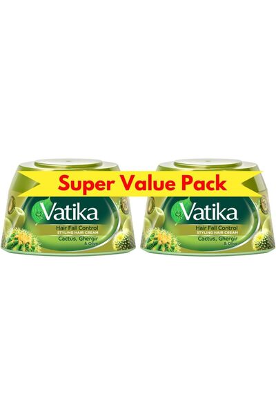 Vatika فاتيكا كريم 140مل للحماية من تساقط الشعر بالصبار والجرجير والزيتون عرض...