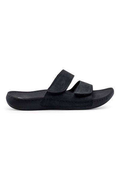 Muya Luwi̇h Anatomic Sole Four Seasons Men's Slippers Black