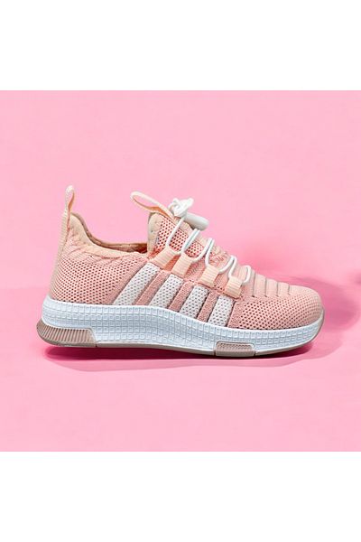 JOJO KIDS Girls' Sock Sneakers, Super Light, Full Hole, Complete Flexible Rubber, Anti-Sweat Fabric