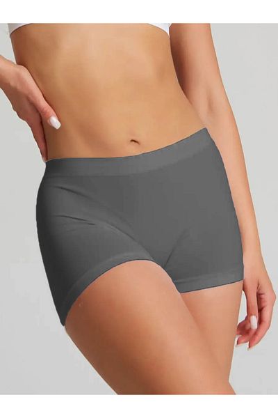MİSTİRİK Moncorno Cool Comfort Firming Booster Sports Boxers - Dark Gray Color