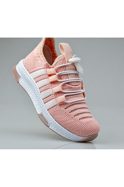 JOJO KIDS Girls' Sock Sneakers, Super Light, Full Hole, Complete Flexible Rubber, Anti-Sweat Fabric