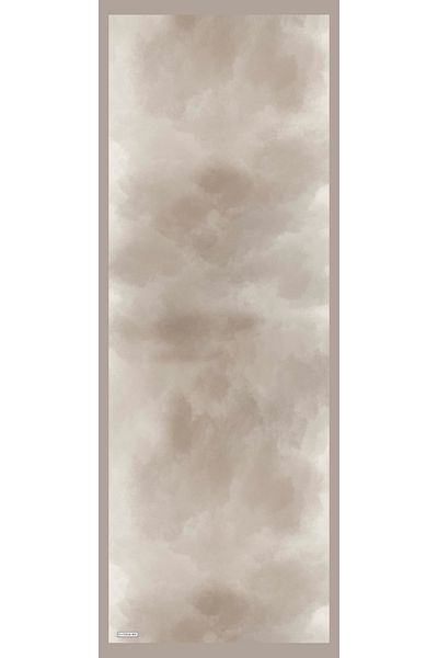 EVERMORE Elegance Şal - Bulut Desen - EM016-20 - Καφέ