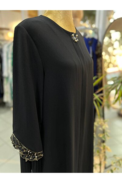 SELAM Büyük Beden Kol Detaylı Pardesü