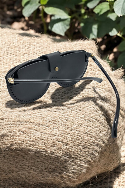 Genel Markalar CY Solare Siyah Hakiki Deri Unisex El Yapımı İsim Baskılı Kişi...