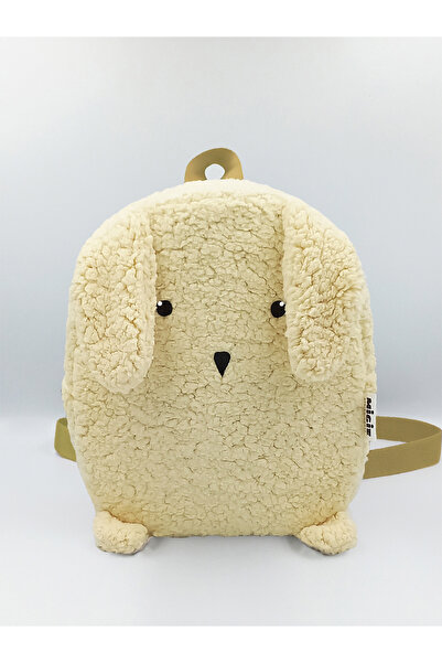 migie Wellsoft Plush Ivory Kindergarten Nursery School Backpack for Kids Ages...