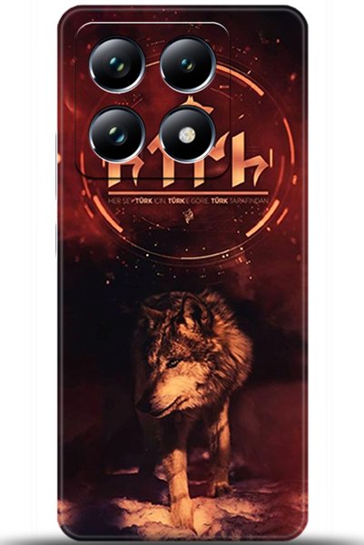 adveksiyon حافظة هاتف Xiaomi Mi 14T Pro مطبوعة بدقة HD - استمر في التتبع 5056