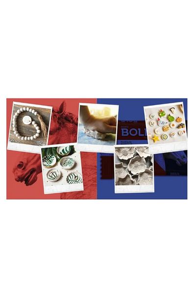 Smarta Bold Ceramic Plasticine, Modeling Clay, Modeling Clay White 500 Gr