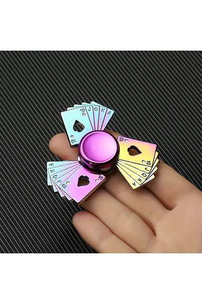LRS STORE Metal Stress Wheel 1St Quality Professional Poker Shaped Stress Wheel