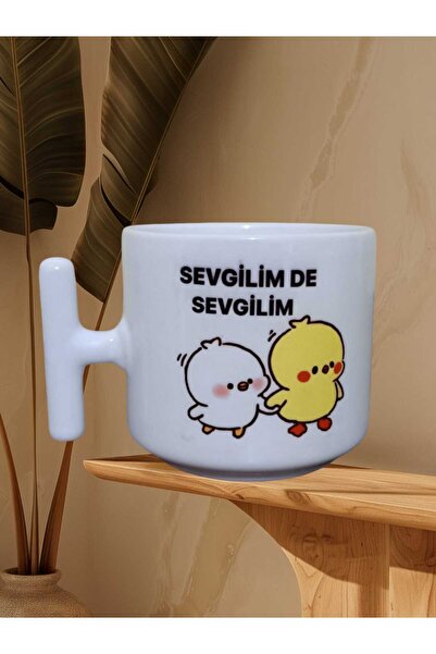 GameFruy "Dear De Darling" Double-Sided Printed Mug - Ceramic Tea, Coffee Gift Cup
