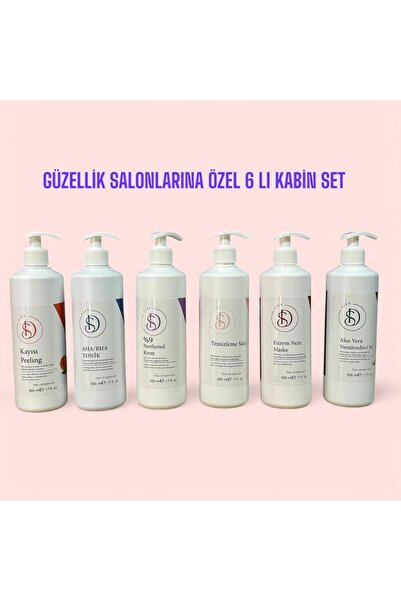 SD LİFE Kabin Boy Cilt Bakım Ürünleri Cilt Temizleyici Paket Set 500ml