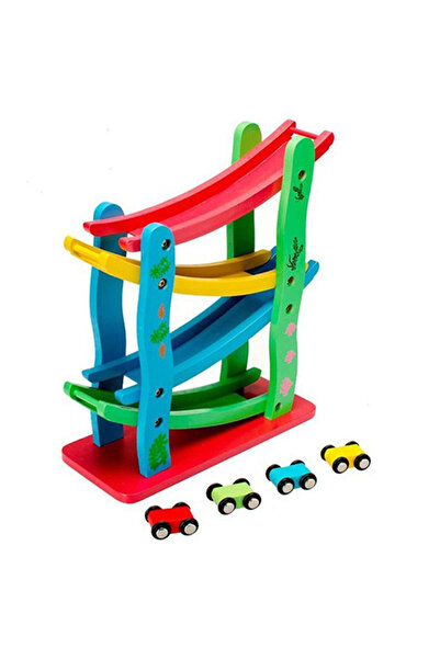 Primo Plus An Educational Car Track Toy: Place The Car In The Slot, Then Let ...