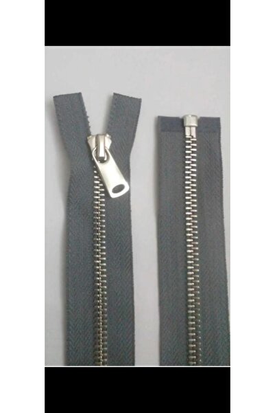 enSarüx 85 Cm 1 Adet 5 No Metal Parlak Gümüş Diş Separe Fermuar Pantone Renk ...