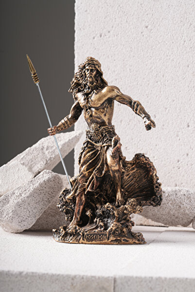 ALCSTORE Posedion 20 cm Heykel Biblo