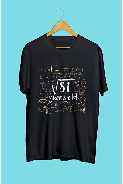 donamod 18 Yaş Matematik Öğrenci Tasarım Baskılı Unisex Tişört