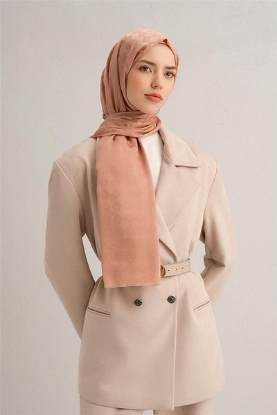 Armine Jacquard Silk Cotton Shawl 10701