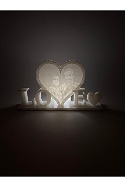 3dprint.market Kişiselleştirilebilir Love Ledli Mum 14 Şubat Sevgililer Günü ...