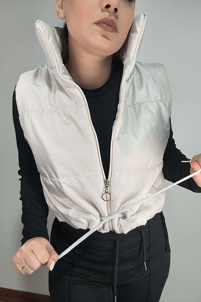 MADAMMERY Short Puffer Vest
