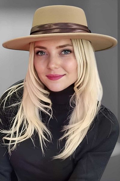 Uniquetrenders Women's Stamp Gondola Hat