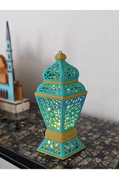 FEEL Ramazan Özel LED Mumlu Fener Lamba - Manevi Huzur ve Estetik Işıltı