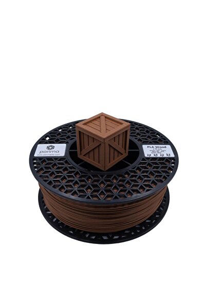 Porima PLA Wood Filament Walnut(Ceviz)1.75mm 1kg
