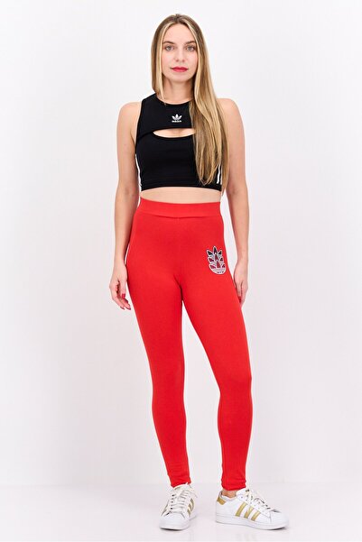 adidas Women Sportswear Fit Training Leggings, Red
