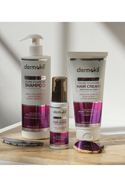 Dermokil Hacim Veren 3 ‘Lü Saç Bakım Seti