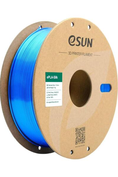 eSun Silk Pla Filament Mavi 1.75mm 1000gr