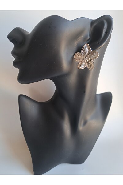 BHR AKSESUAR Gümüş Çiçek Küpe