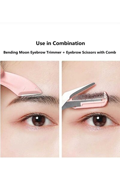 SEVRU Kaş Usturası Ve Taraklı Kaş Makası Seti